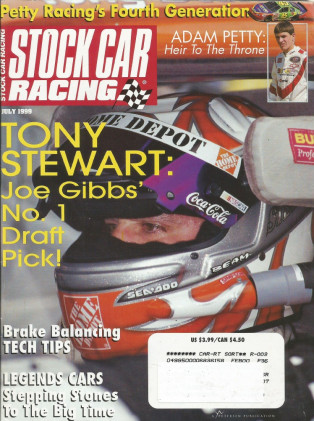 STOCK CAR RACING 1999 JULY - Tony Stewart, Next Petty, Silverado, Waltrip